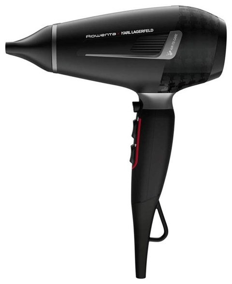 Rowenta x KARL LAGERFELD CV888LF0 фен черный купить,48990