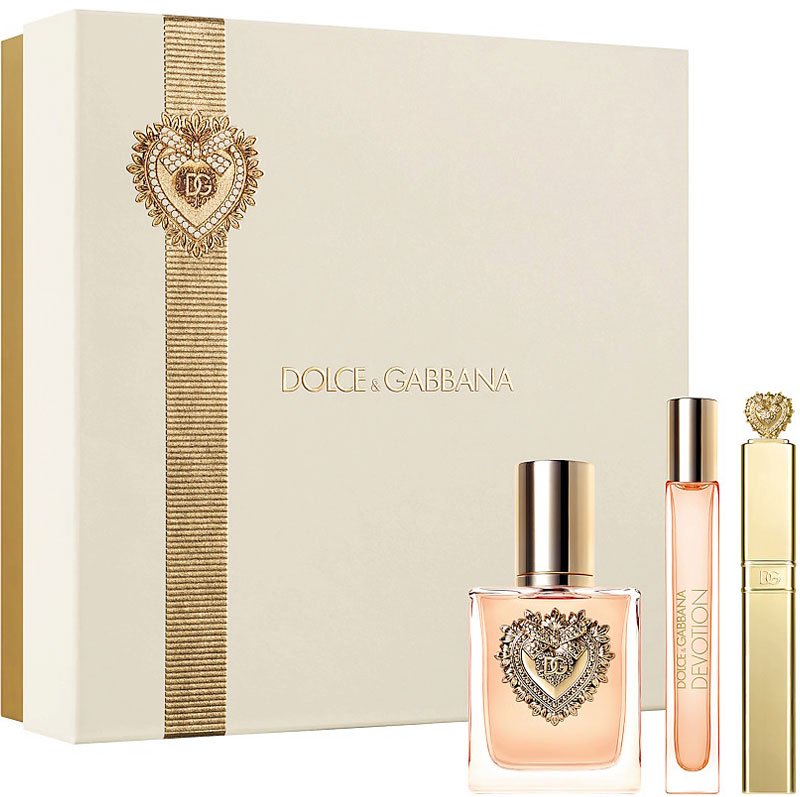 DOLCE&GABBANA Devotion Gift Set - Eau de Parfum 50 ml + 10 ml + Mascara 3ml парфюмерный набор 50 мл, для женщин купить,113590