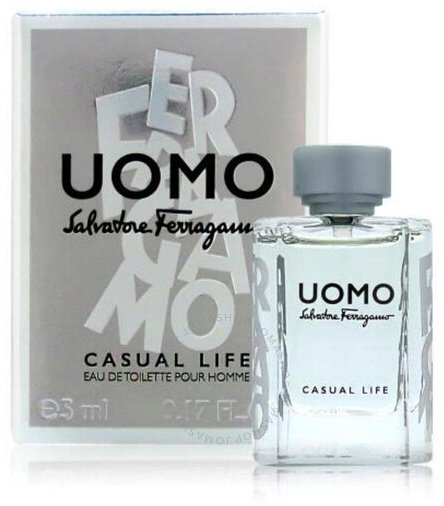 Salvatore Ferragamo Uomo Casual Life туалетная вода EDT 5 мл, для мужчин - ForteMarket Salvatore Ferragamo Uomo Casual Life туалетная вода EDT 5 мл, для мужчин купить,4790