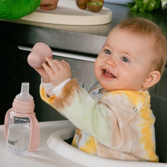 Поильник с носиком BIBS, , розовый купить,NaN