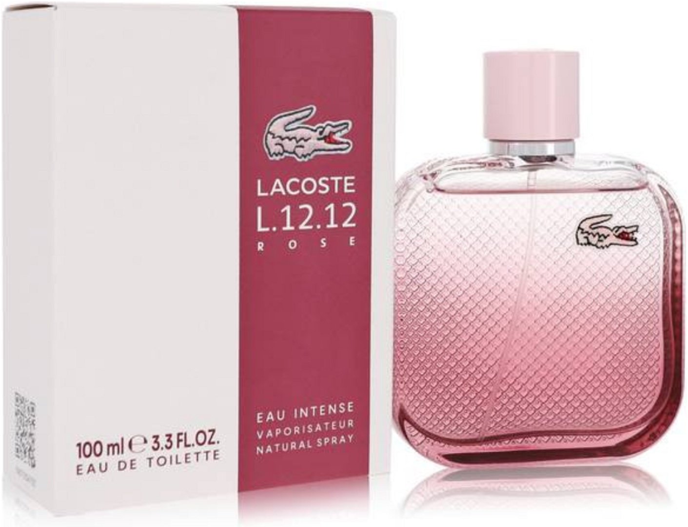 LACOSTE L.12.12 Rose Eau Intense туалетная вода EDT 100 мл, для женщин - ForteMarket LACOSTE L.12.12 Rose Eau Intense туалетная вода EDT 100 мл, для женщин купить,26890
