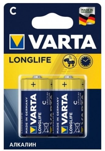Батарейка C VARTA 2 шт купить,NaN