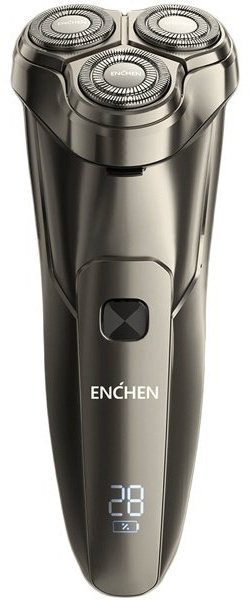 Электробритва Xiaomi Enchen Steel 3S Black роторная