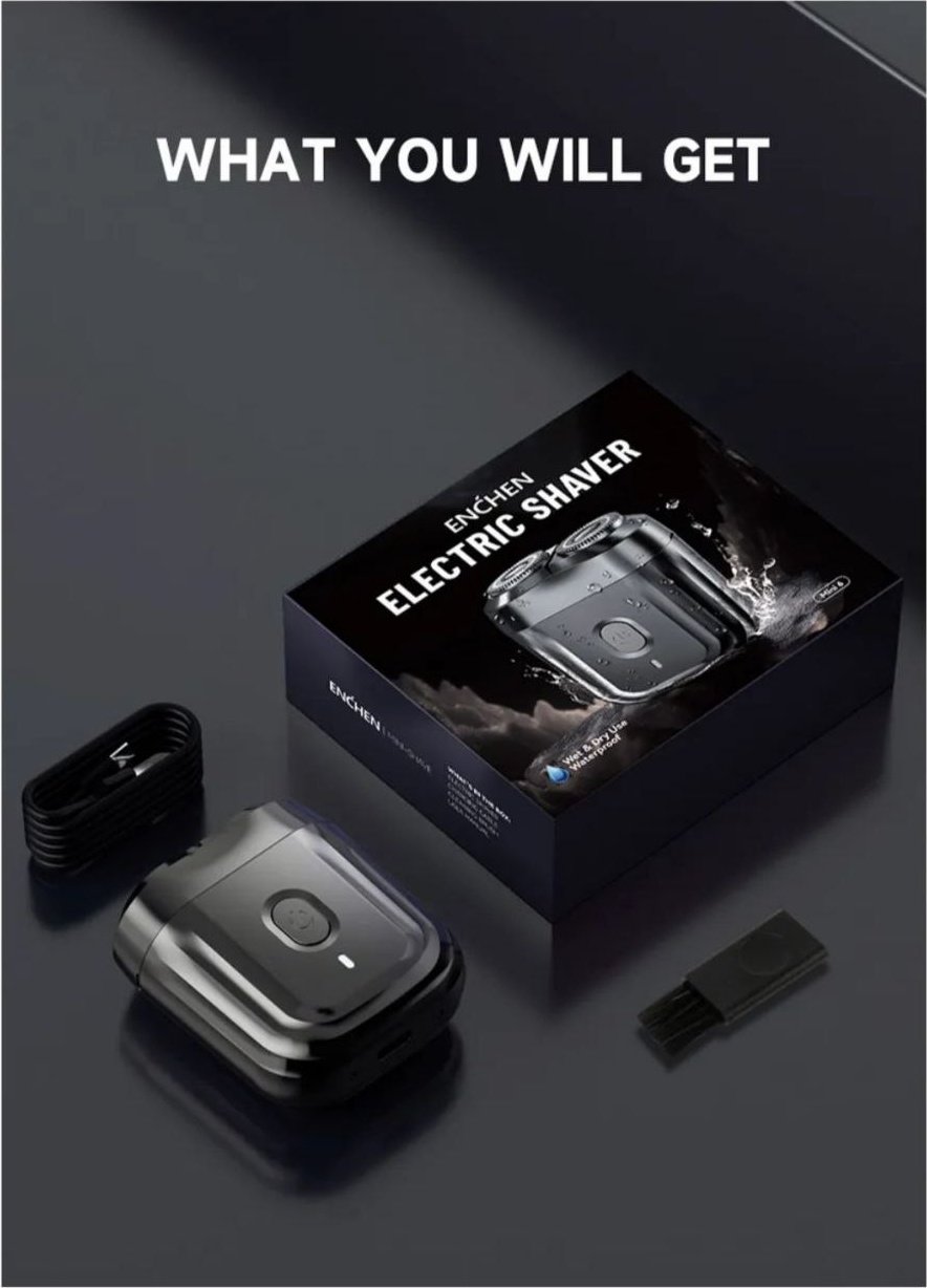 Электробритва Enchen Mini 6 роторная
