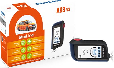 Автосигнализация StarLine A93 v3 BT ECO с обратной связью