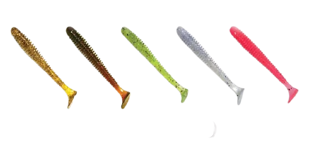 Силиконовая приманка Crazy Fish Vibro Worm3'' 11-75-М59-6 2,07гр 75мм 5шт купить,NaN