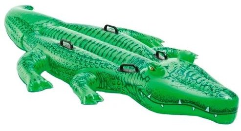 Игрушка-наездник для взрослых, для подростков Intex кол-во мест: 1, зеленый
