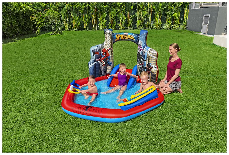 Бассейн надувной Bestway 98793, 211x206x127 см