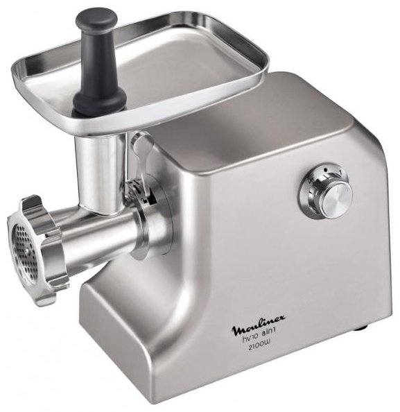 Мясорубка Moulinex HV10 ME858D32 серебристый купить,149990