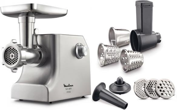 Мясорубка Moulinex HV10 ME858D32 серебристый купить,149990