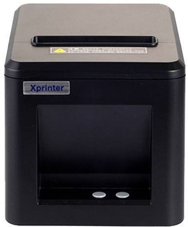 Принтер Xprinter XP-Q80A USB/LAN черный