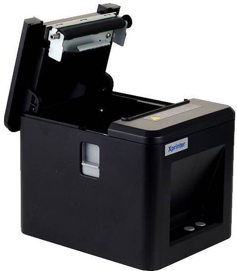Принтер Xprinter XP-Q80A USB/LAN черный
