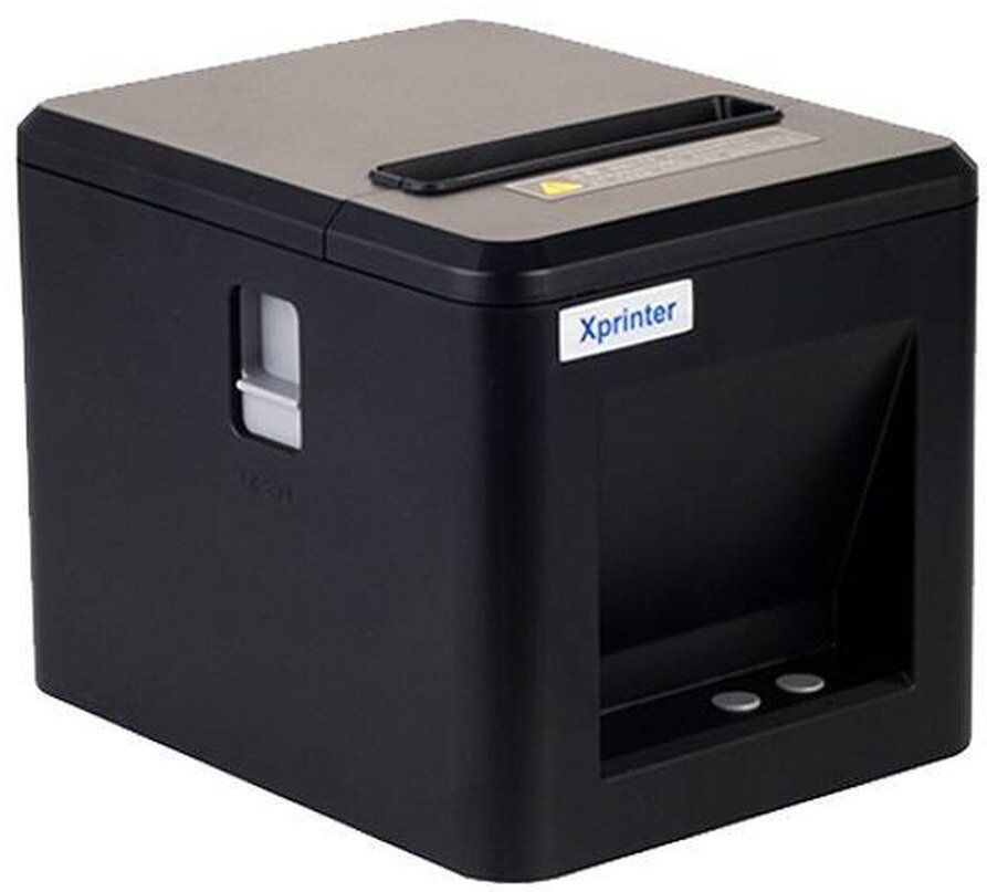 Принтер Xprinter XP-Q80A USB/LAN черный купить,24990
