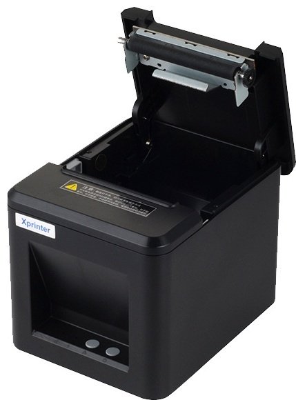 Принтер Xprinter XP-Q80A USB/LAN черный купить,24990