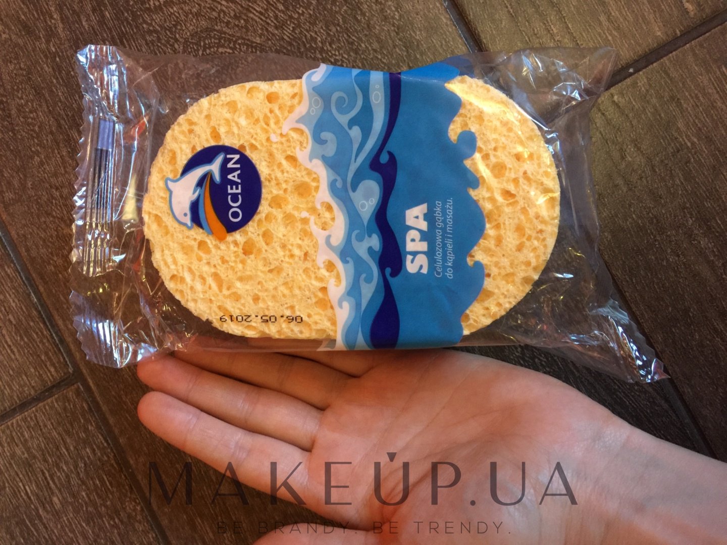 Ocean губка для тела, универсальное желтый 1 шт купить,NaN