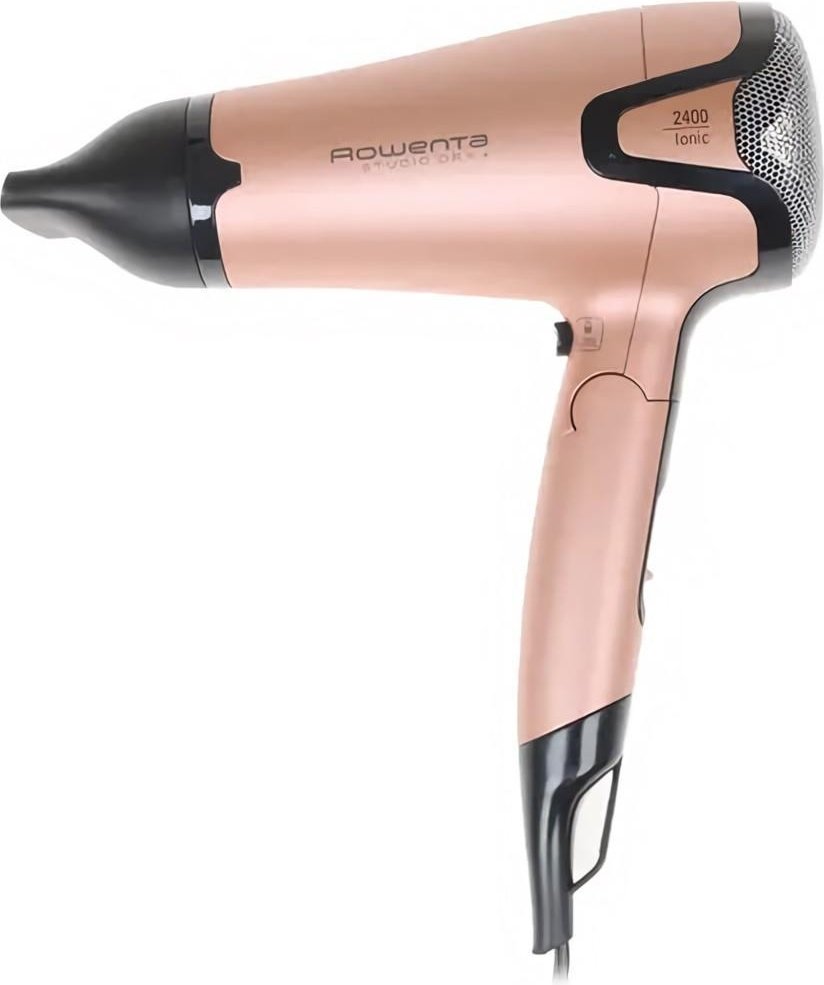 Rowenta CV5460 компактный фен черный, золотой