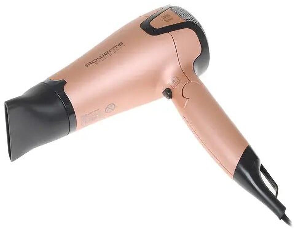 Rowenta CV5460 компактный фен черный, золотой