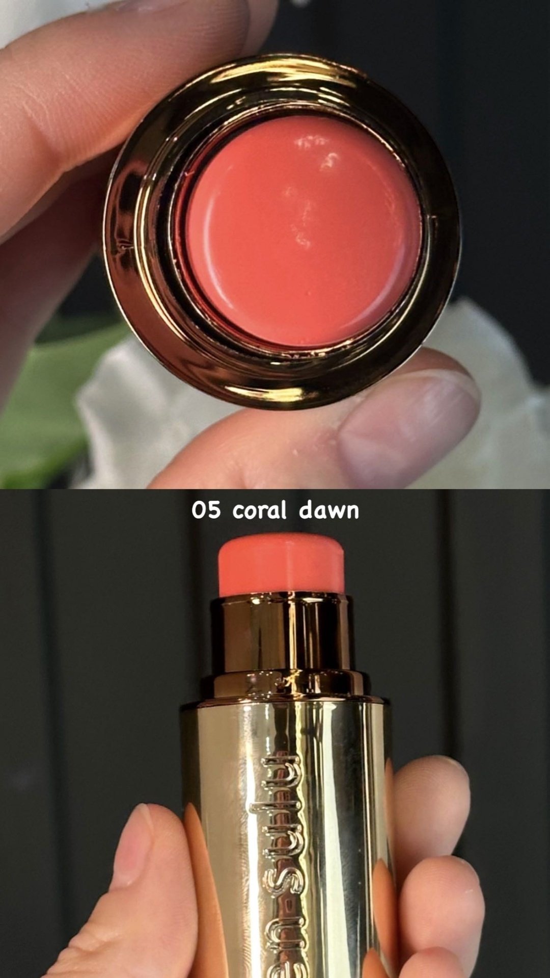 Sen Sulu blush stick румяна 05 coral dawn