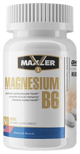 Maxler Magnesium B6 таблетки 120 шт - ForteMarket Maxler Magnesium B6 таблетки 120 шт купить,8500