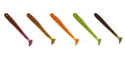 Силиконовая приманка Crazy Fish Vibro Worm 3'' 11-75-М23-6 2,07гр 75мм 5шт