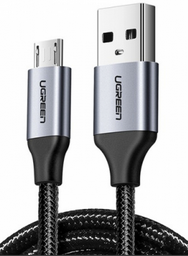 Кабель Ugreen USB TypeC (M), micro-USB 2.0 (M), 2 м, US290 60148 черный