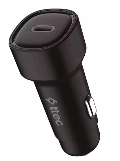 Автомобильное зарядное устройство TTEC SmartCharger PD 30W Car Fast Charger 2CKP01S  Black