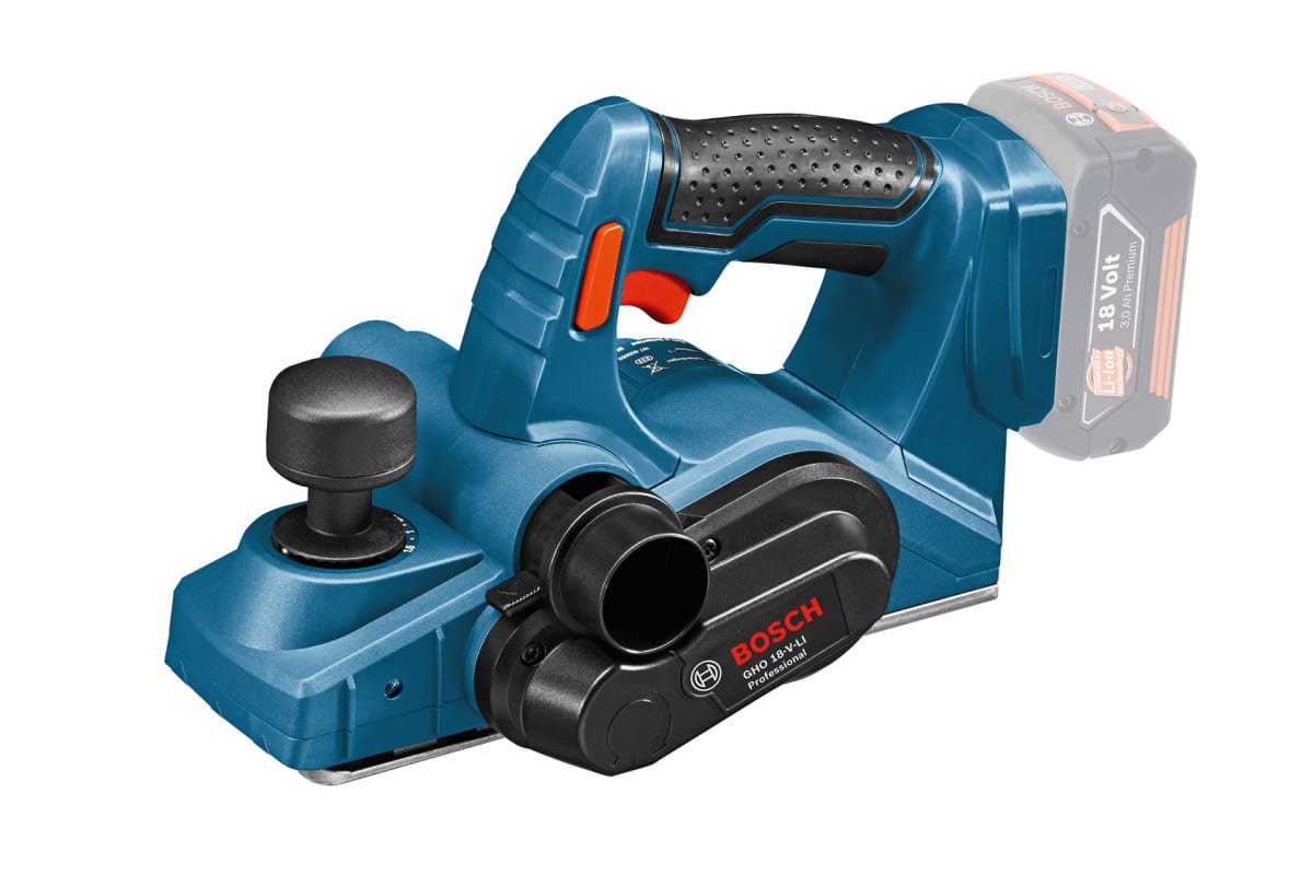 Электрорубанок Bosch GHO 18 V-LI 06015A0300 синий