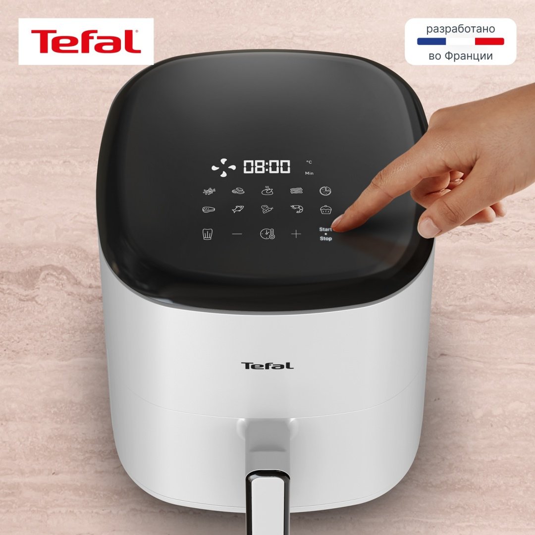 Аэрогриль Tefal Easy Fry Pop Nube EY245GE0 5 л светло-серый купить,53032