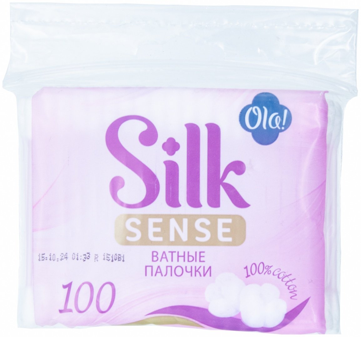 Ola ватные палочки Silk sense 100 шт купить,NaN
