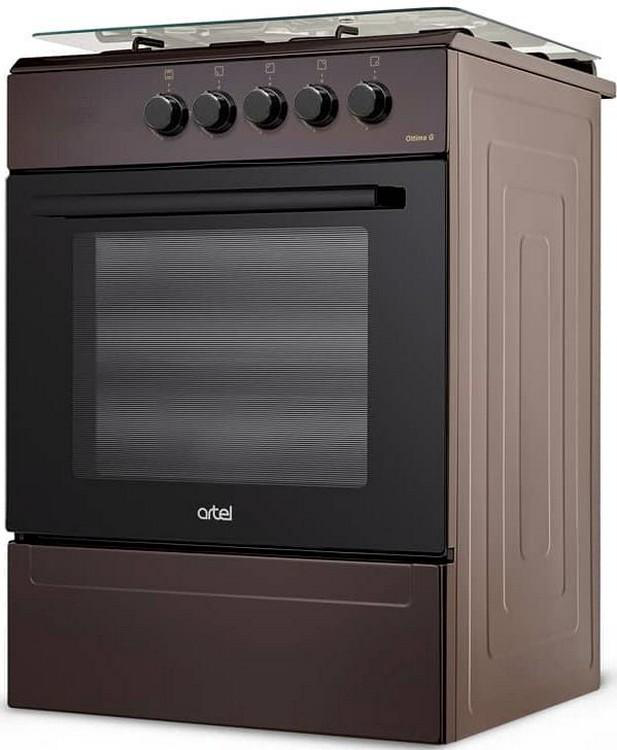 Газовая плита Artel Ottima G коричневая купить,NaN