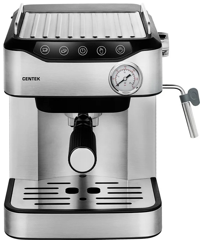 Кофеварка Centek CT-1166 серебристая