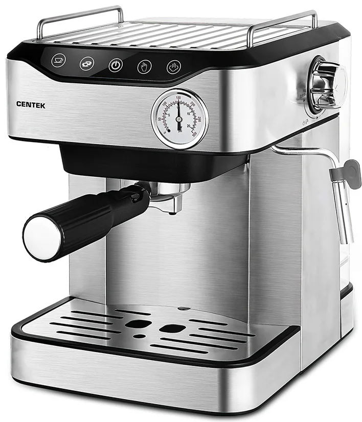 Кофеварка Centek CT-1166 серебристая