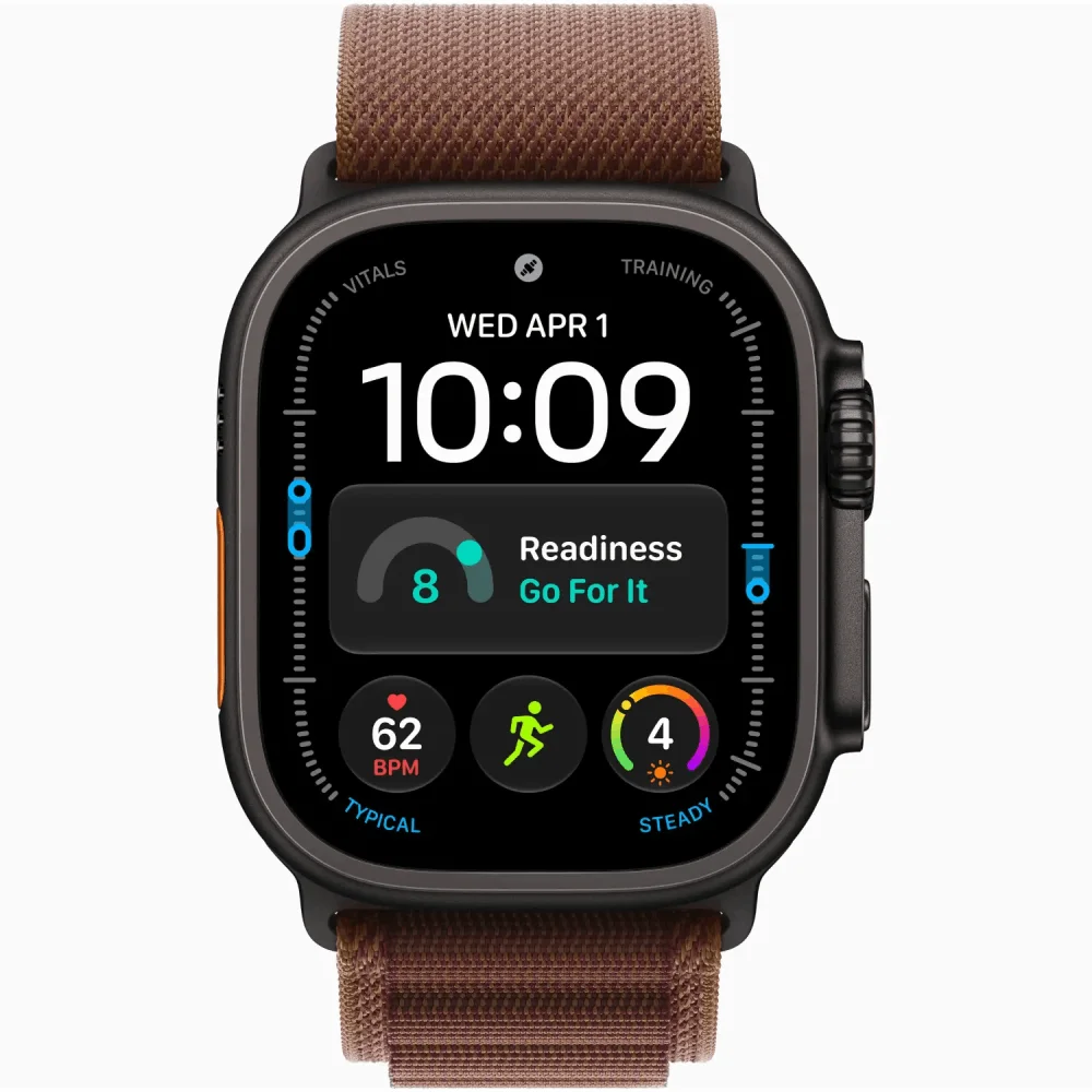 Смарт-часы Apple Watch Ultra 4 GPS + Cellular 49mm M  Black Titanium Case with Burgundy Alpine Loop MJC14QI/A купить,550000