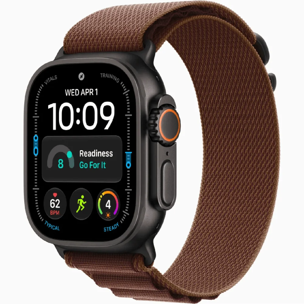 Смарт-часы Apple Watch Ultra 4 GPS + Cellular 49mm M  Black Titanium Case with Burgundy Alpine Loop MJC14QI/A купить,550000