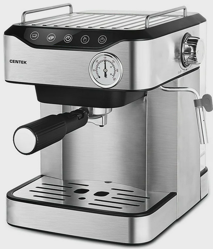 Кофеварка Centek CT-1166 серебристая
