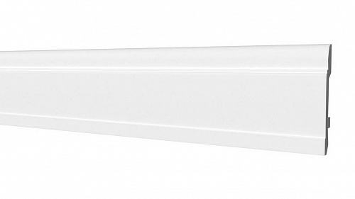 Плинтус напольный Decor-Dizayn DD702 150х22х2000/9 белый