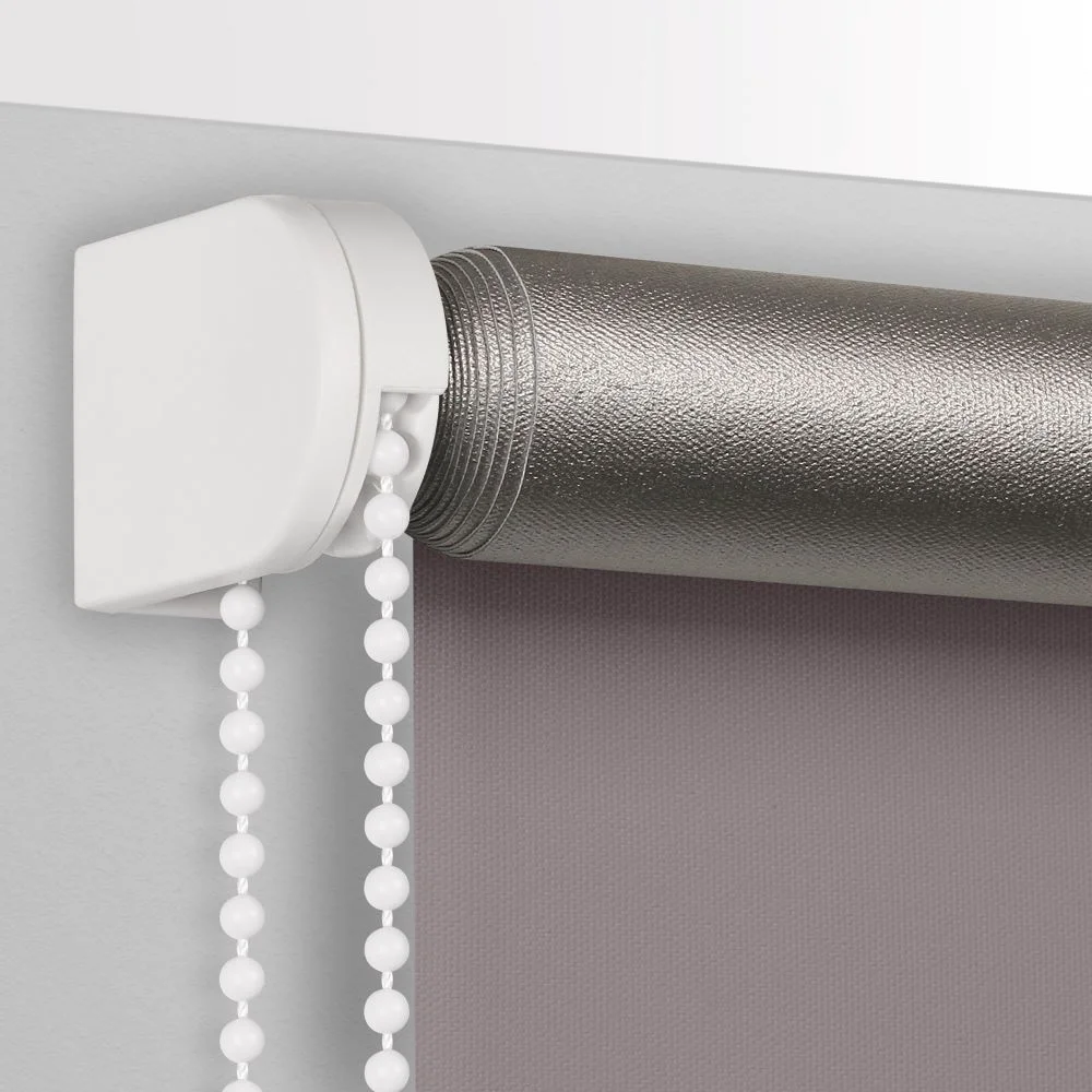 Рулонная штора Franc Gardiner Blackout Silver Мах 110х250см серая