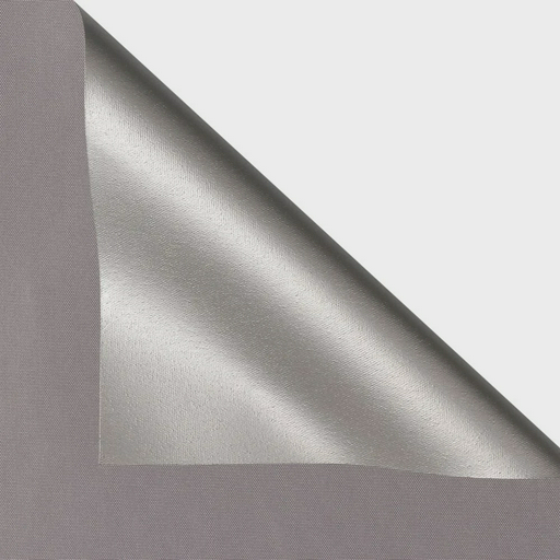 Рулонная штора Franc Gardiner Blackout Silver Мах 110х250см серая