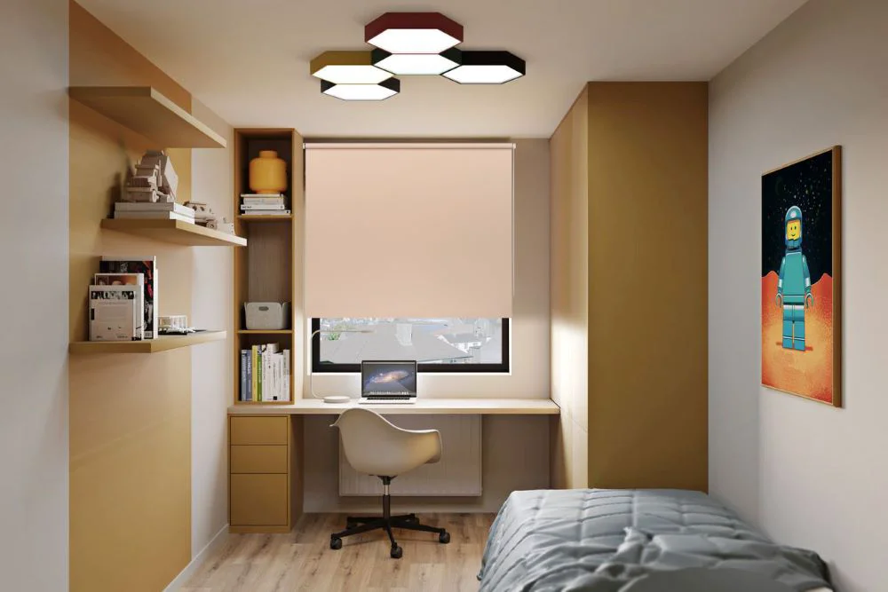 Рулонная штора Franc Gardiner Blackout Color 70х160см какао