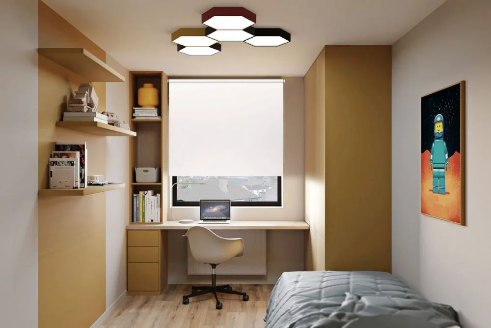 Рулонная штора Franc Gardiner Blackout Color 60х160см белая