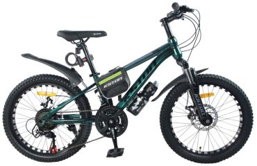Велосипед KSTON 20 KSTON-NEW 11 20 дюйм 2023 11 дюймов зеленый