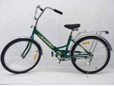 Велосипед Kama Kama 24 green 24 дюйм 2022 24 дюйма зеленый