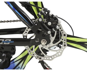 Велосипед Phoenix Tornado Plus 21SP 26 17 синий-зеленый - ForteMarket Велосипед Phoenix Tornado Plus 21SP 26 17 синий-зеленый купить,0