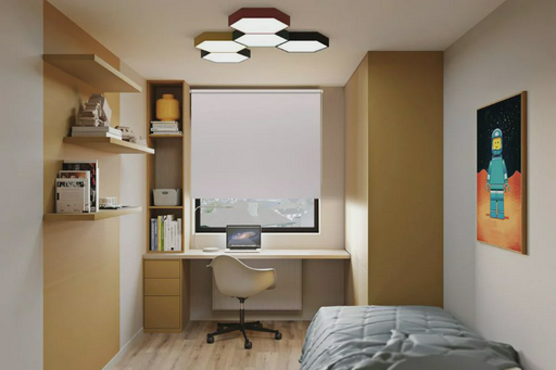 Рулонная штора Franc Gardiner Blackout Color 70х160см светло-серая