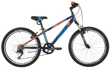 Велосипед Novatrack Extreme 24 2021 11 синий купить,NaN