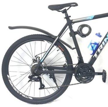 Велосипед TRINX Majestic M116 26 дюйм 2021 17 дюймов черный купить,155000