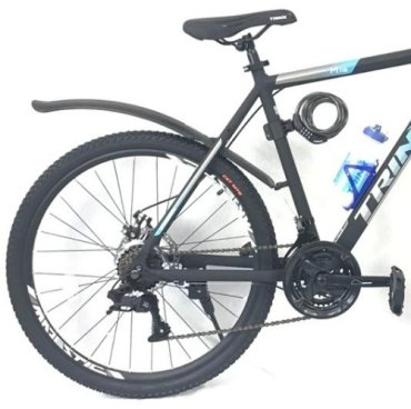 Велосипед TRINX Majestic M116 26 дюйм 2021 17 дюймов черный купить,155000