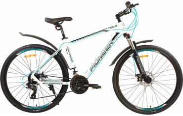 Велосипед Pioneer Hunter 700c 28 дюйм 2021 19 дюймов белый