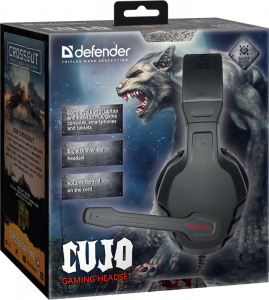 Наушники Defender Сujo черно-красные купить,9013