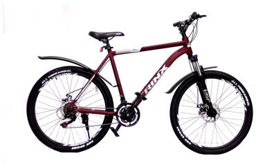 Велосипед TRINX Majestic M136 26 2021 21 красный-серый купить,170000